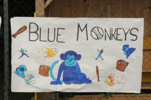 Plakat Blue Monkeys
